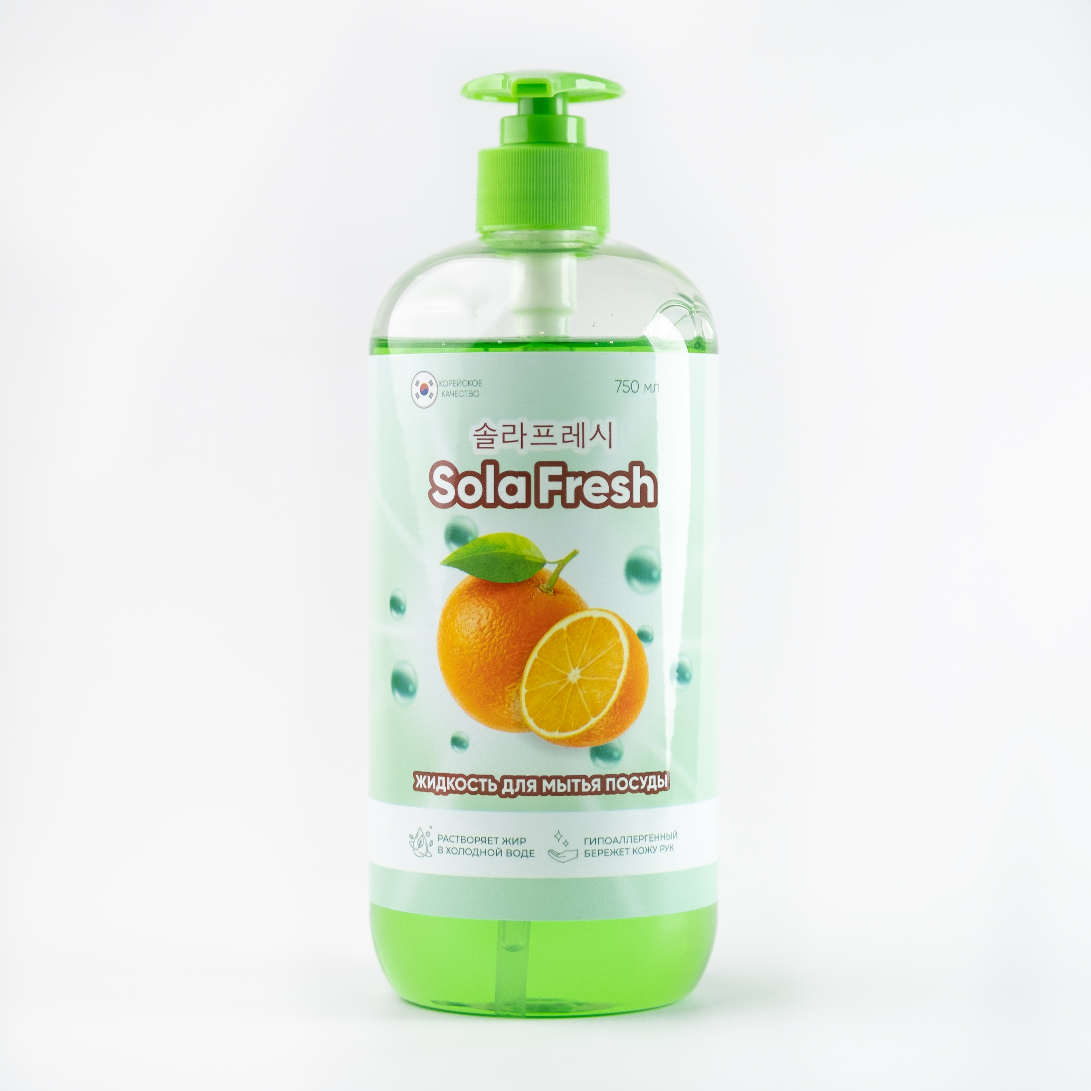 Жидкость для мытья посуды Sola Fresh «Апельсин»